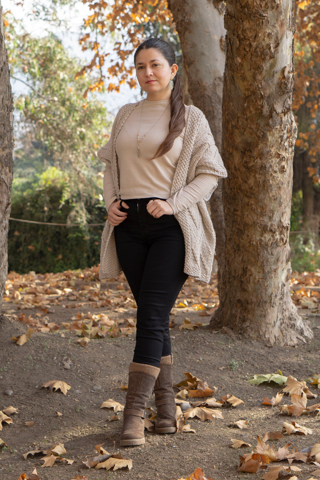 patrón cardigan Mallarauco