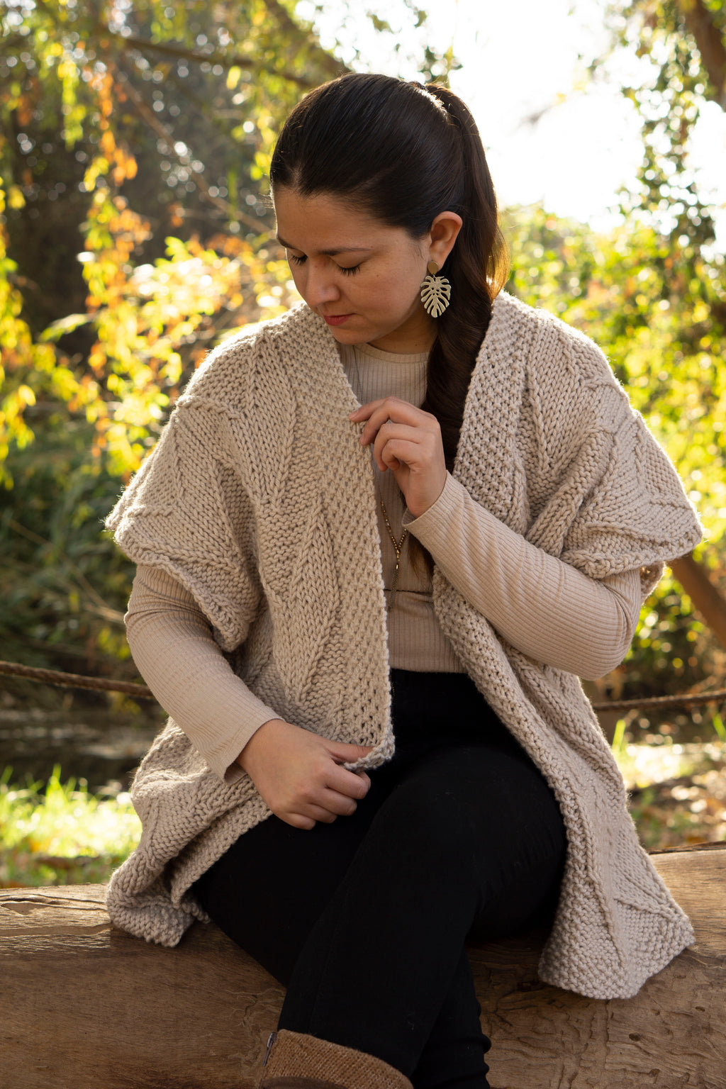 patrón cardigan Mallarauco
